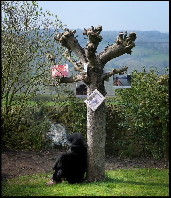 Niki Brookes sits thinking about her son Ky